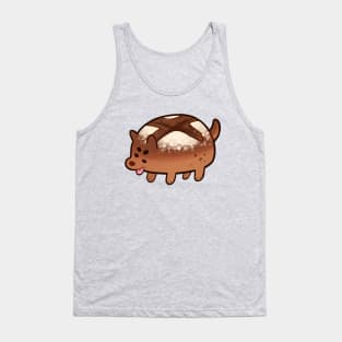 Bread Doggo - Hot cross Bun Tank Top